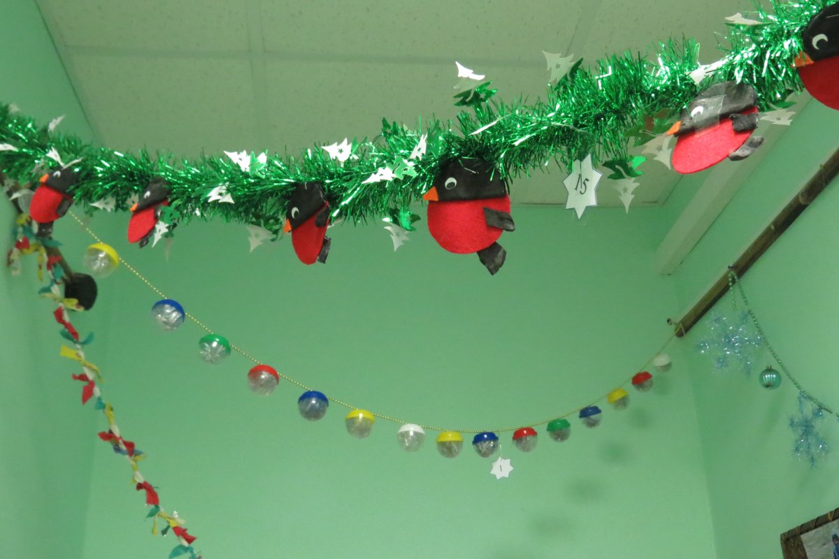 Украшение детского сада