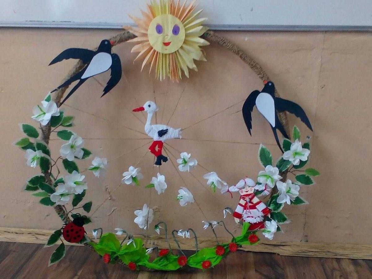 Гирлянда из птиц