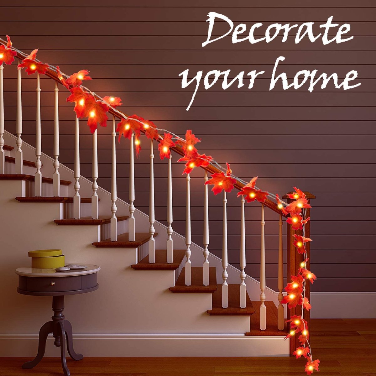 Украшение на перила лестницы