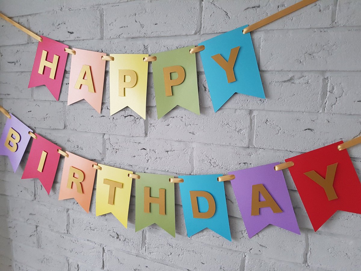 Флажки с юбилеем