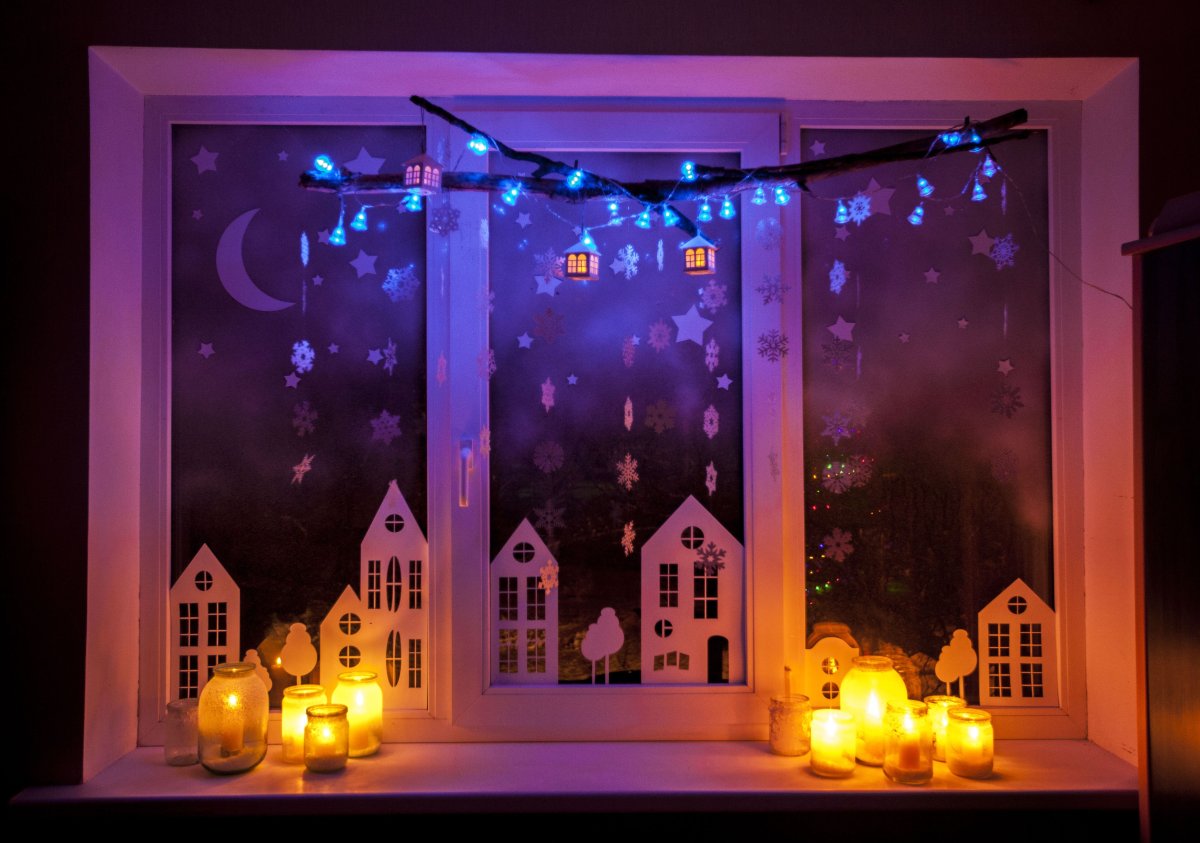 Новогодние окна