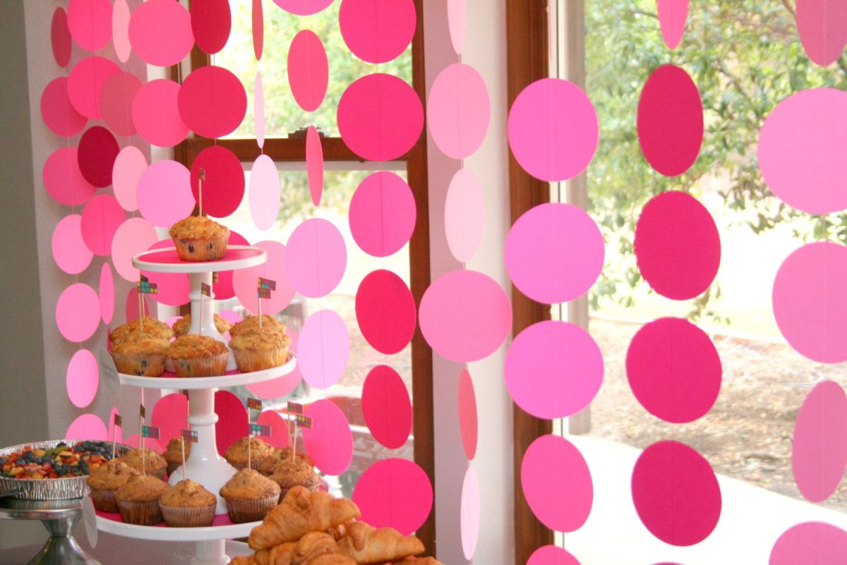 Украсить комнату на день рождения