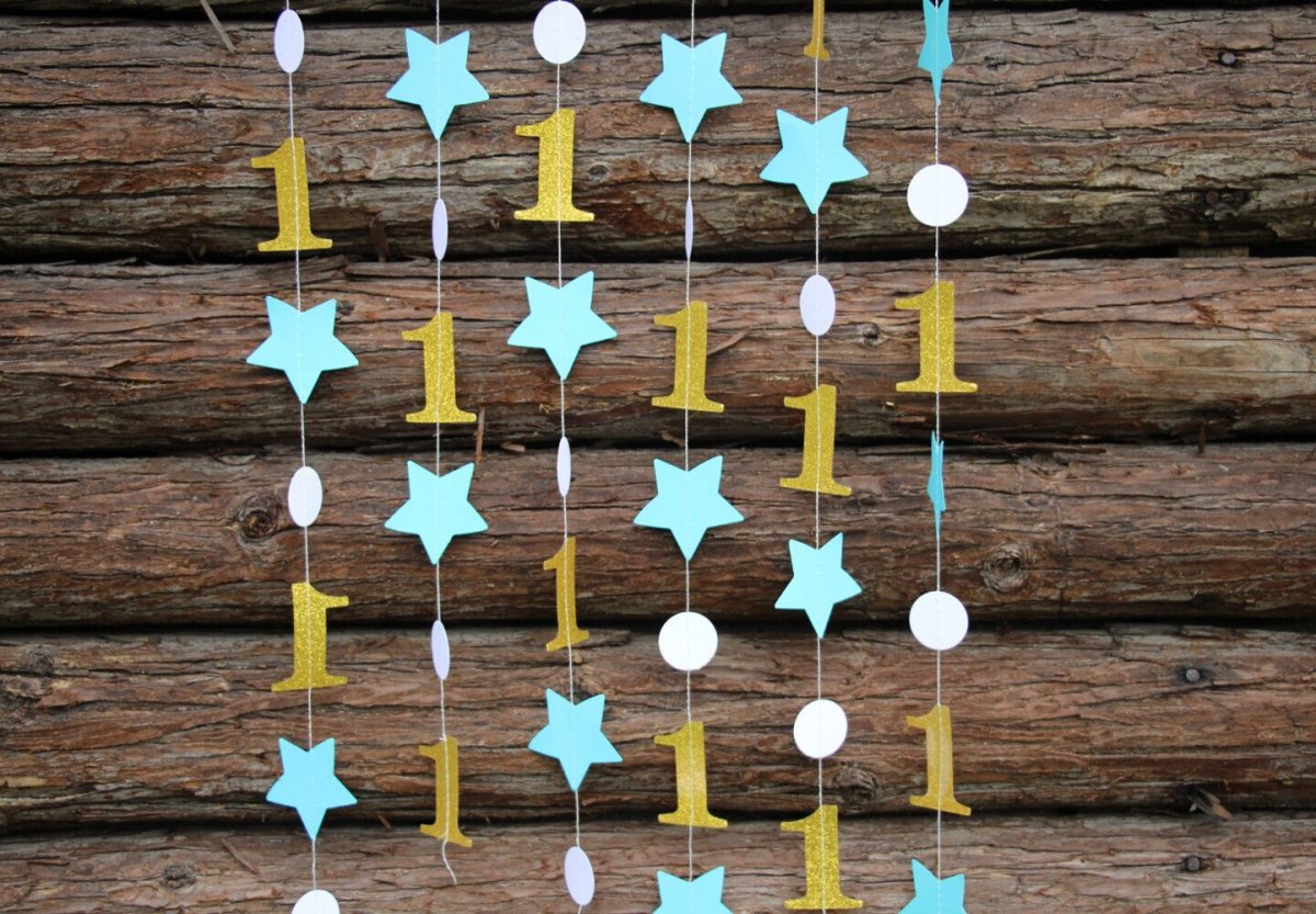 Бумажная гирлянда