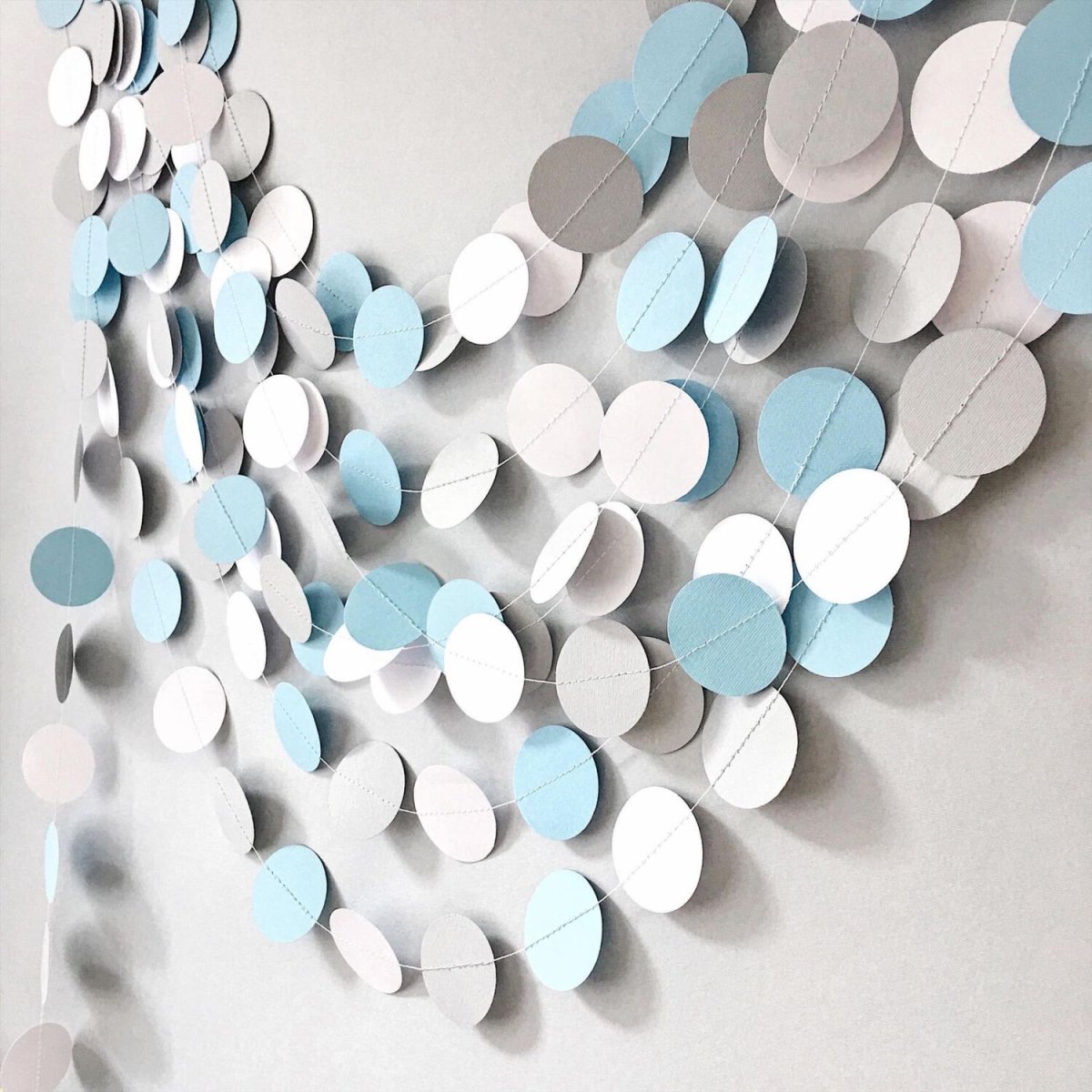 Гирлянда сердечки из бумаги