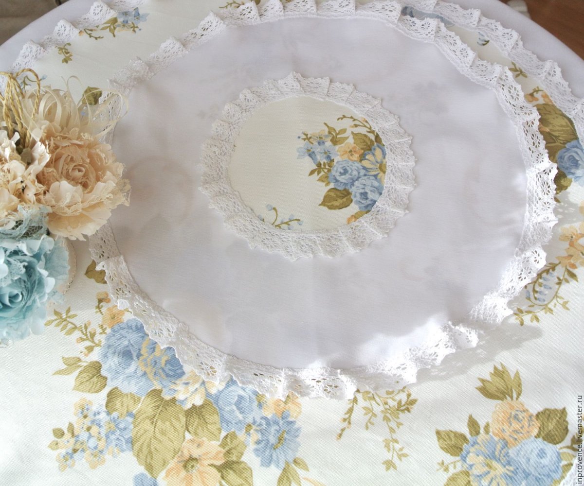 Скатерть "шебби Шик" 95*95