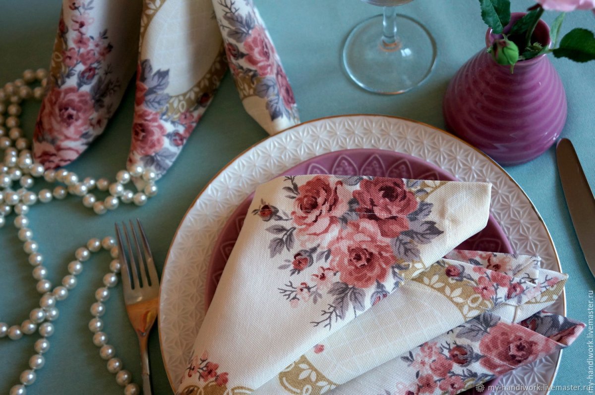 Текстильные салфетки