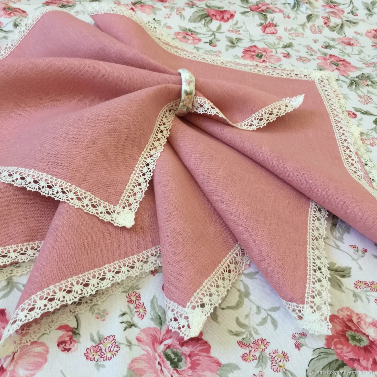 Салфетки для сервировки тканевые