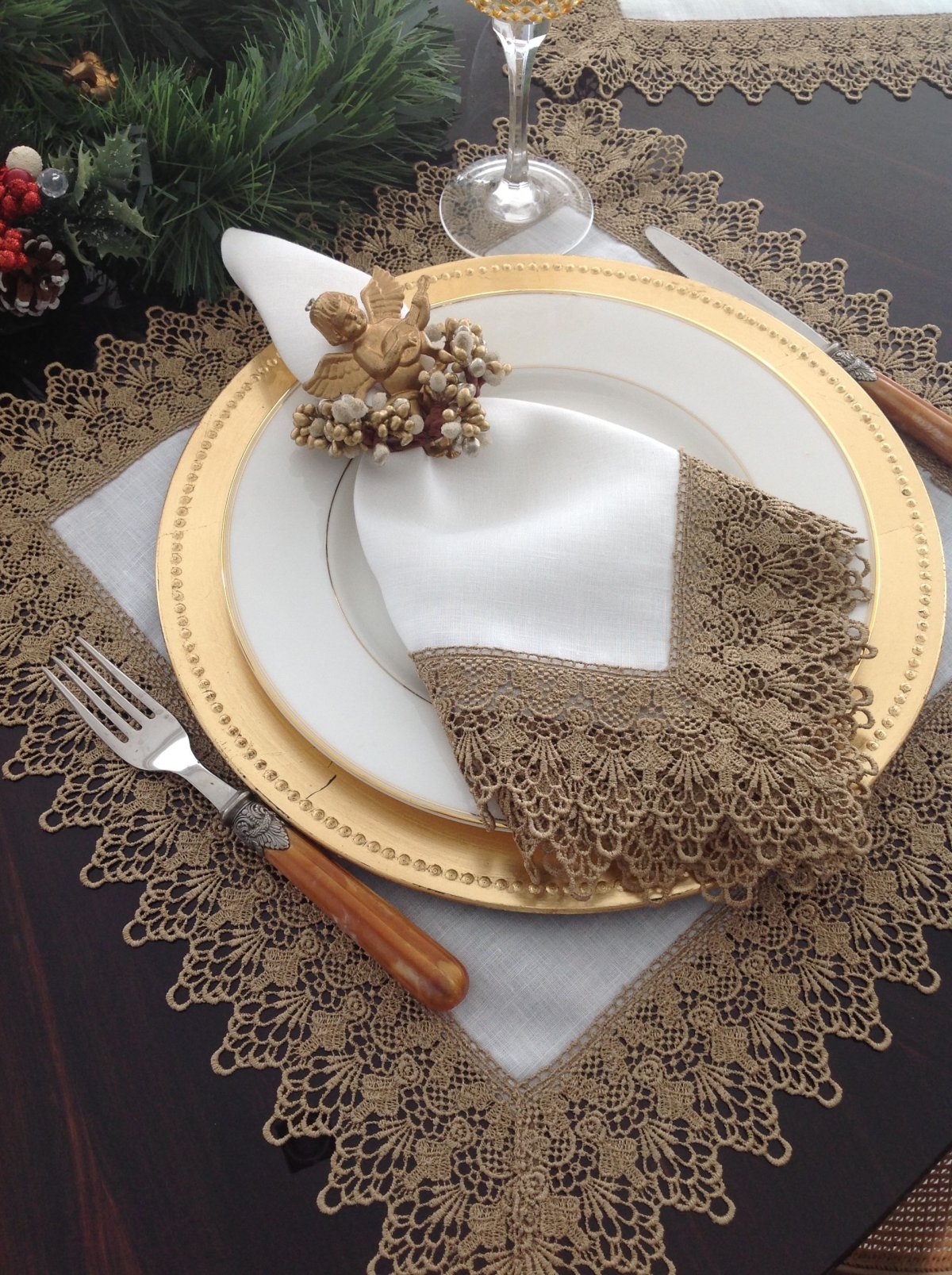 Салфетки для декора стола