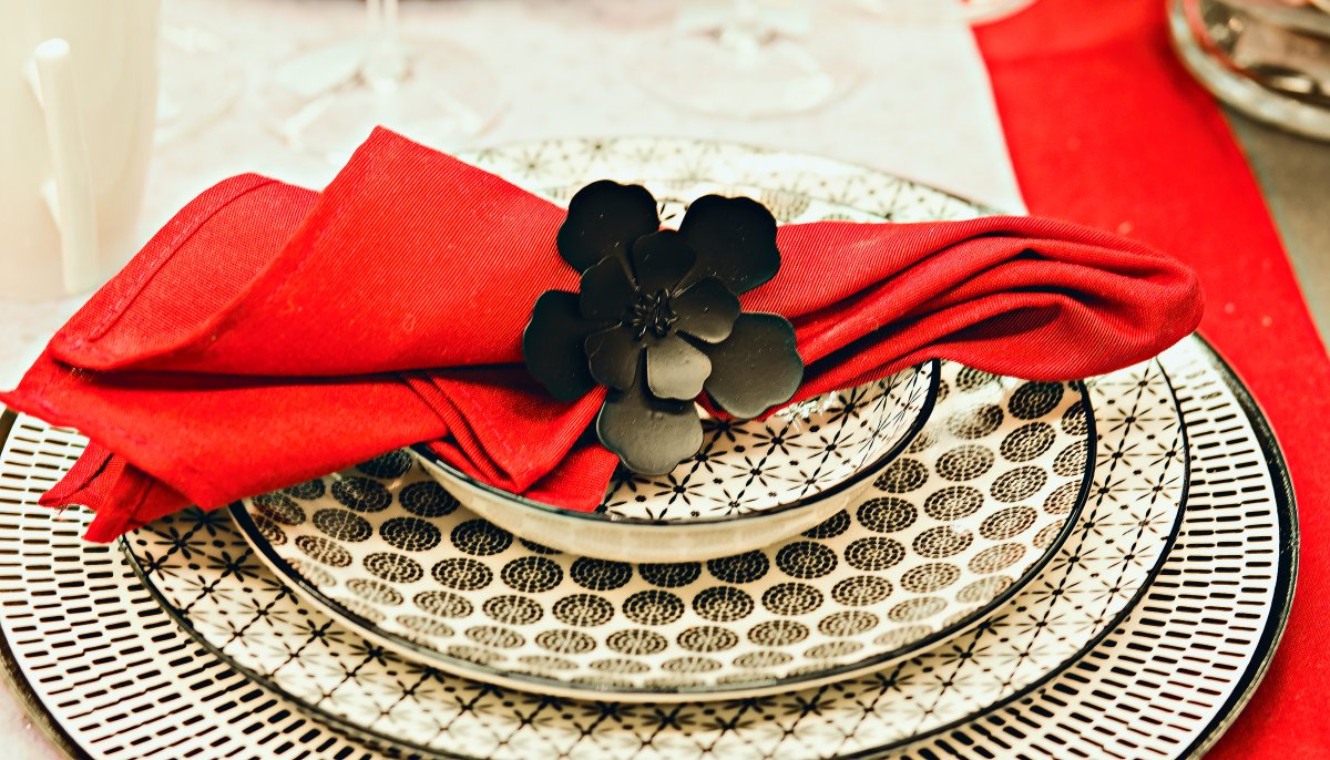 Сервировка салфеток бумажных