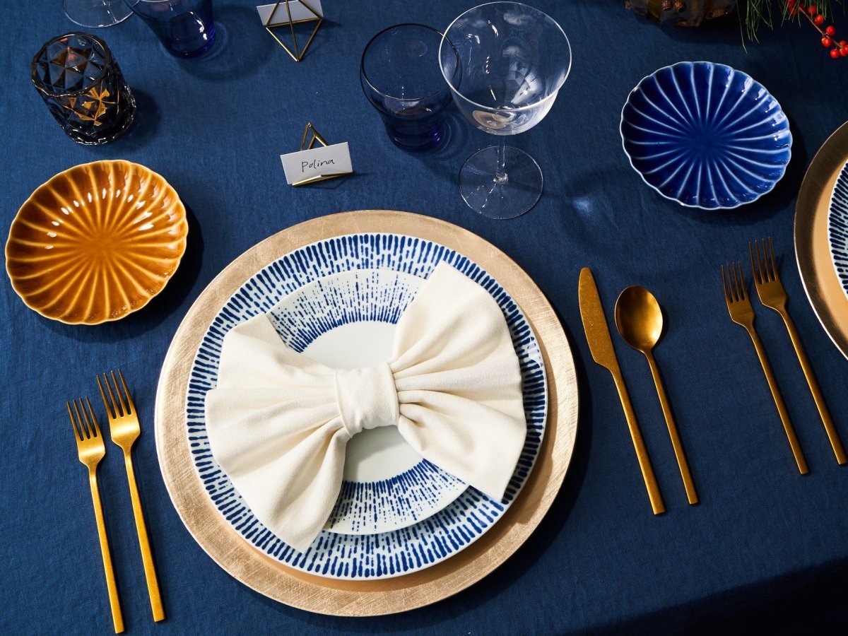 Сервировка стола к обеду