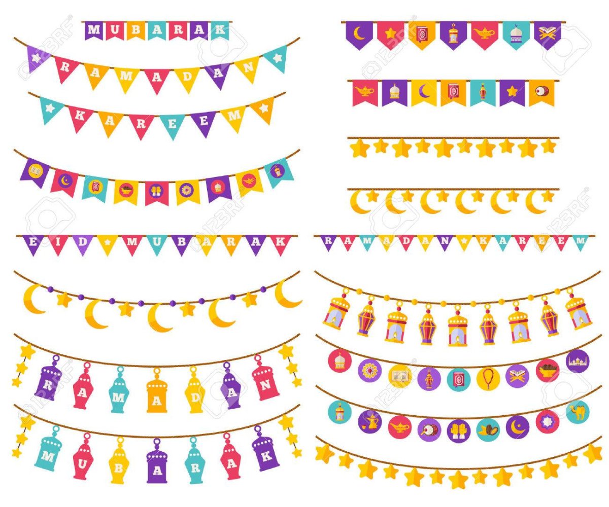 Гирлянда Рамадан мубарак