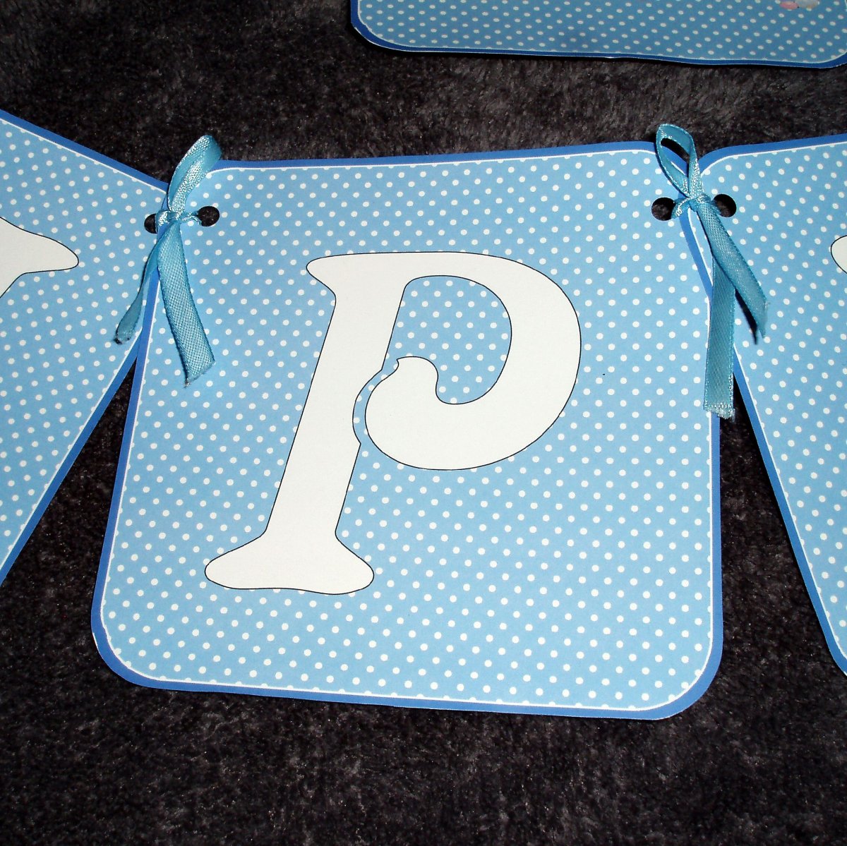 Растяжка с крестинами для мальчиков