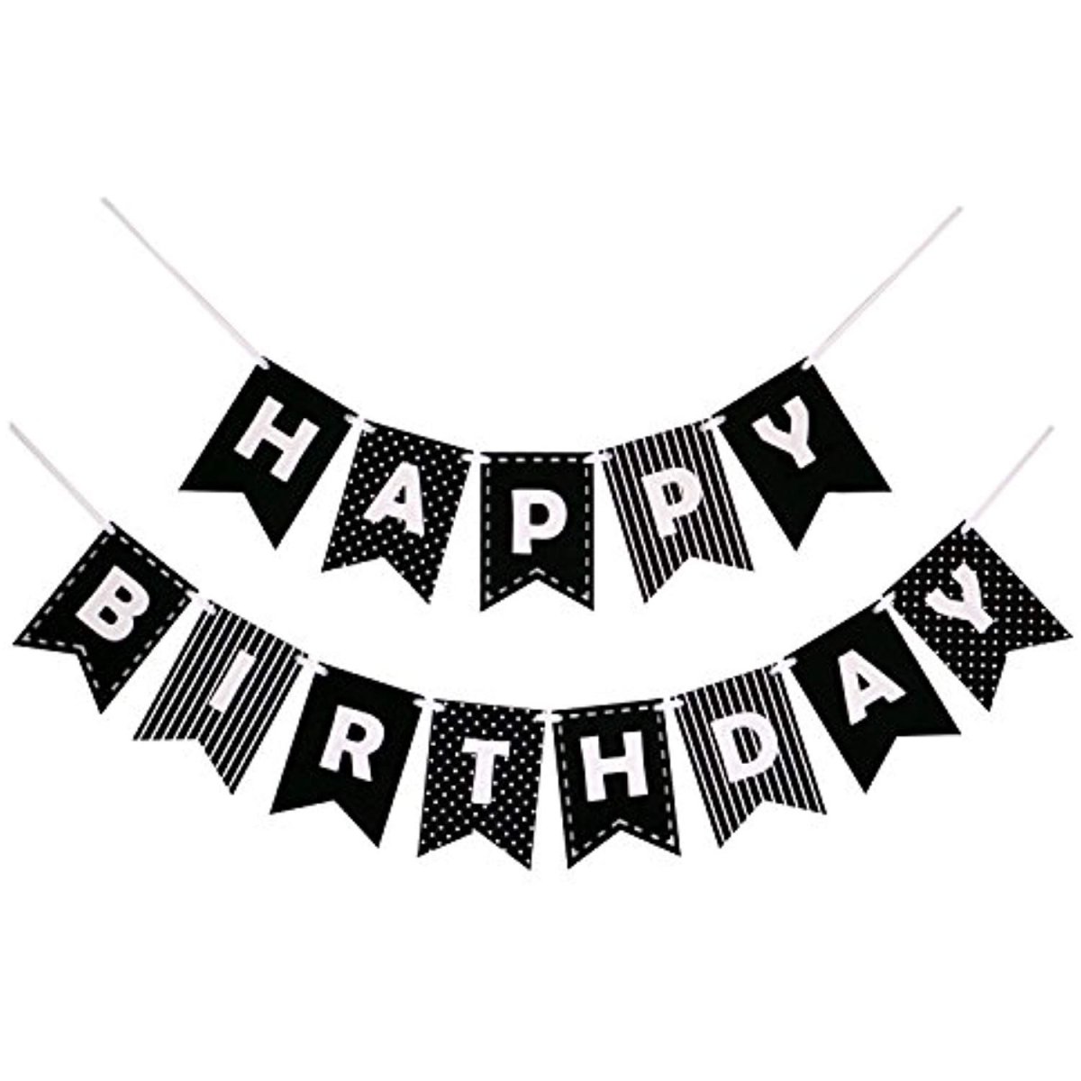 Гирлянда с днем рождения!