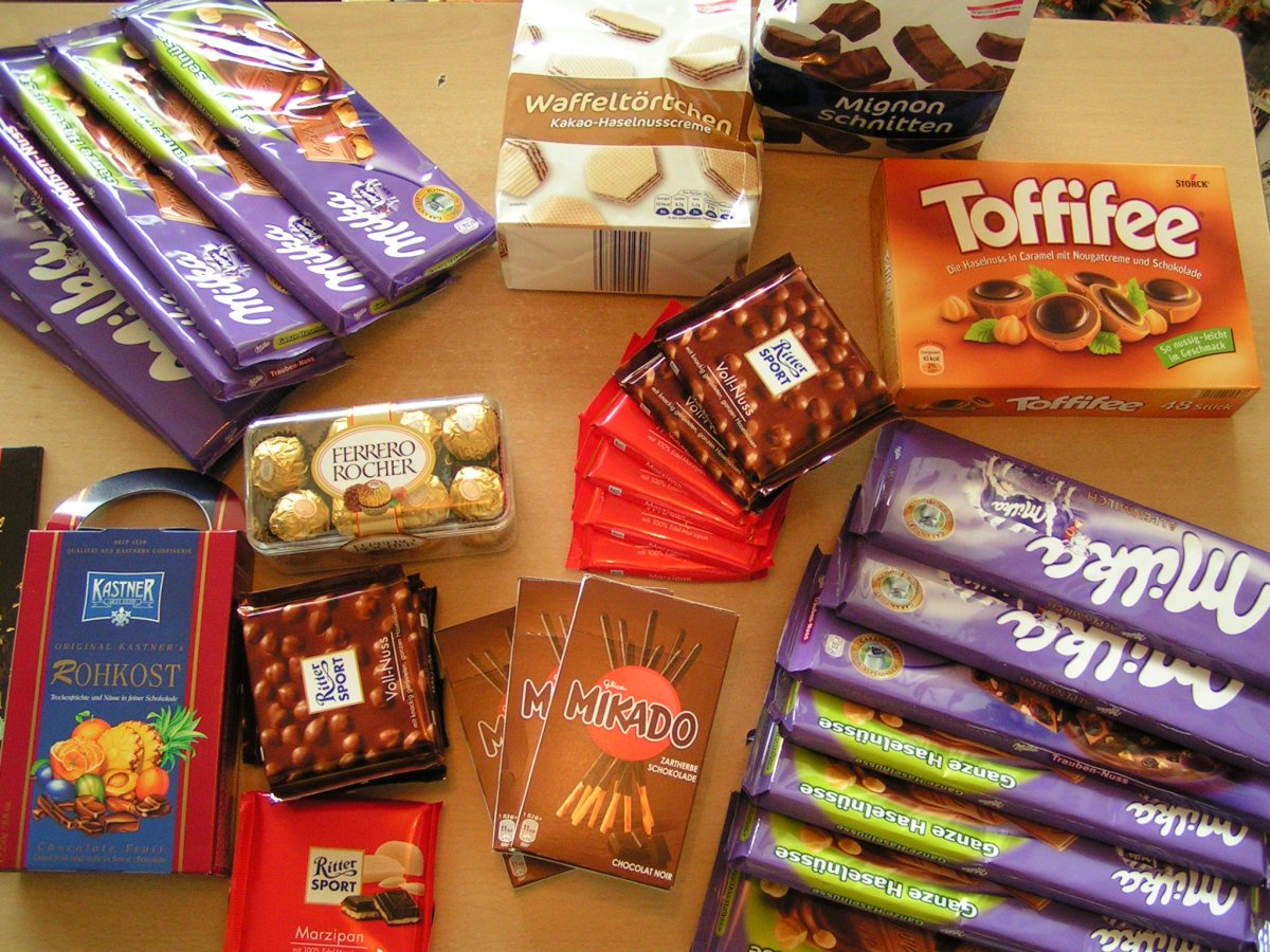 Разные шоколадки