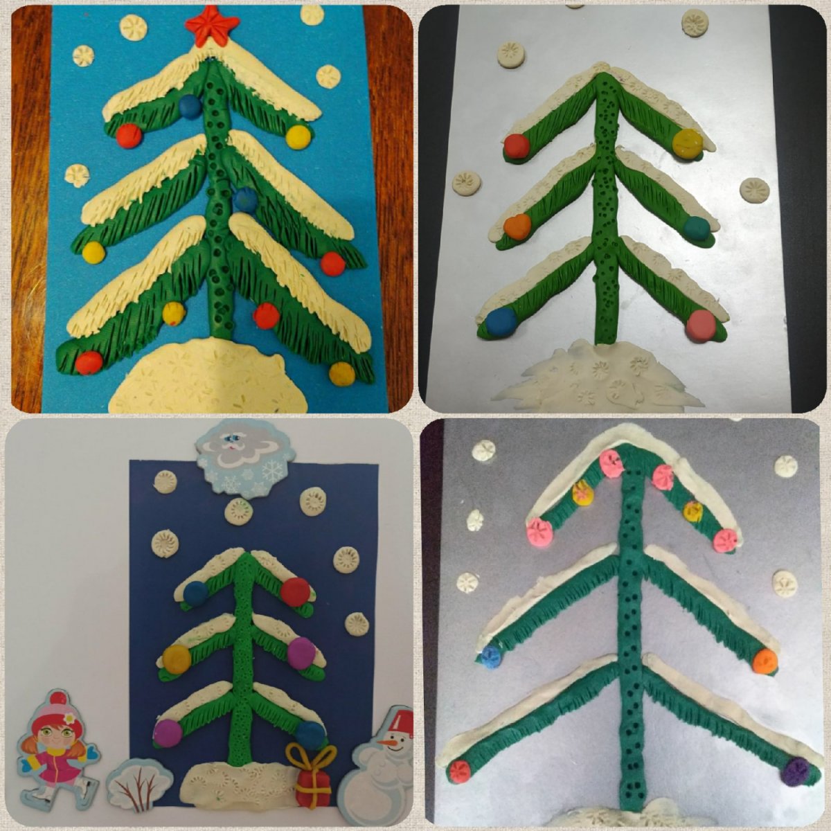 Пластиногоафия елочка