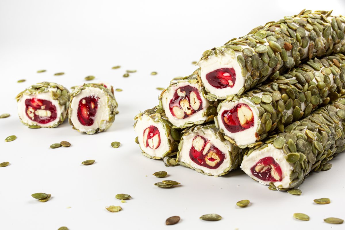 Рахат-лукум "гранат-фундук"