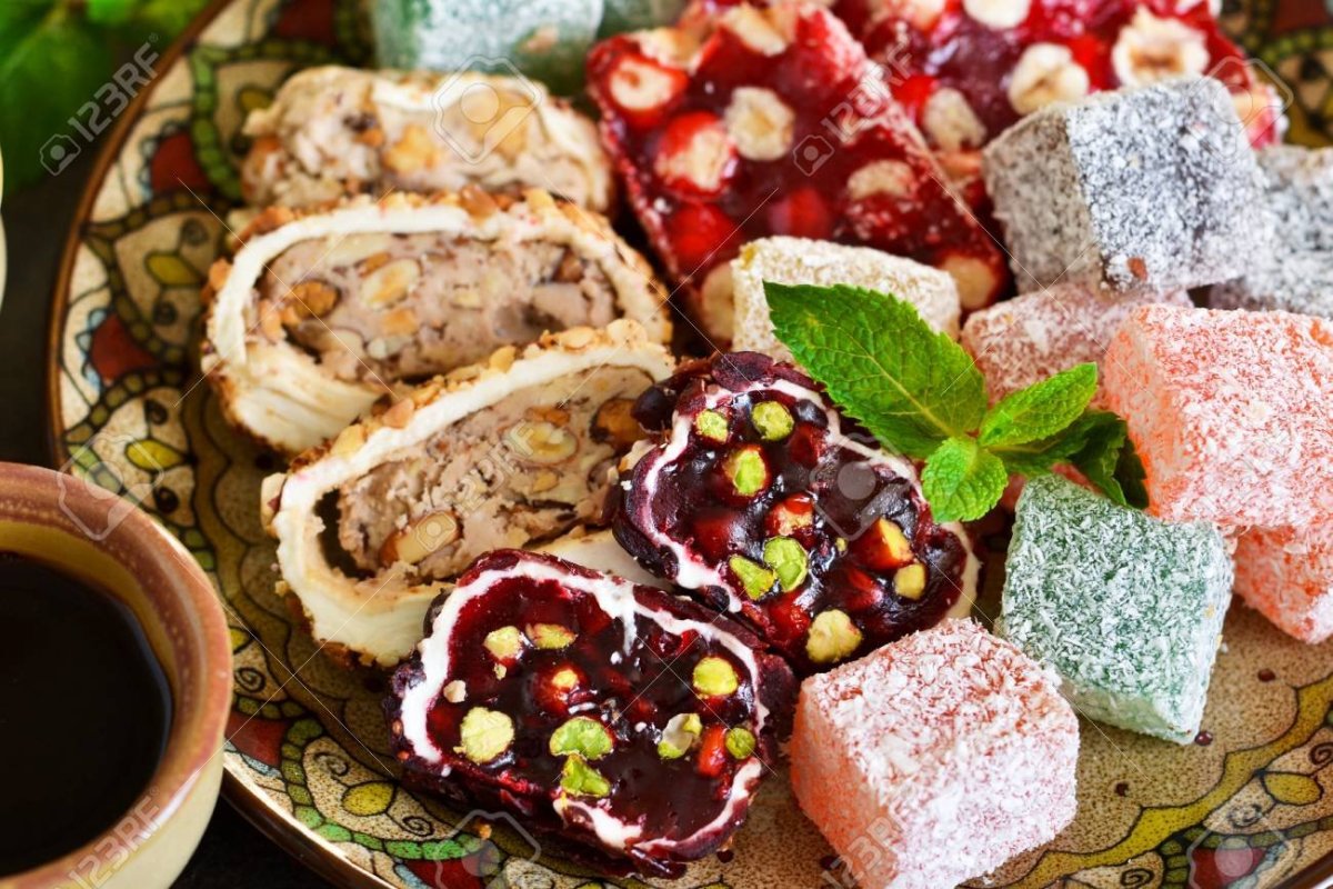 Турецкий Рахат лукум пахлава