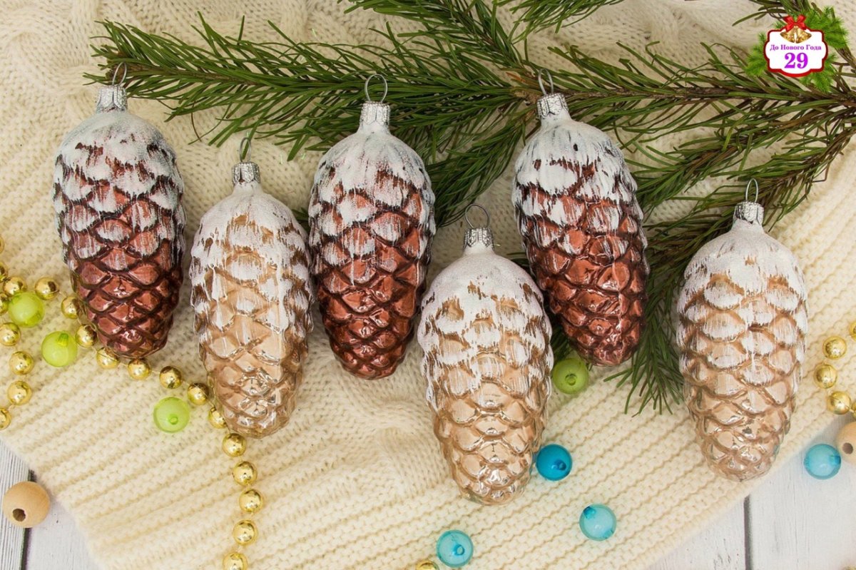 Набор "шишки сосновые"