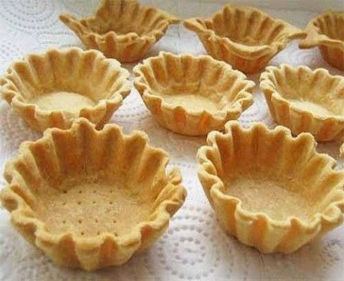 Тесто для корзиночек