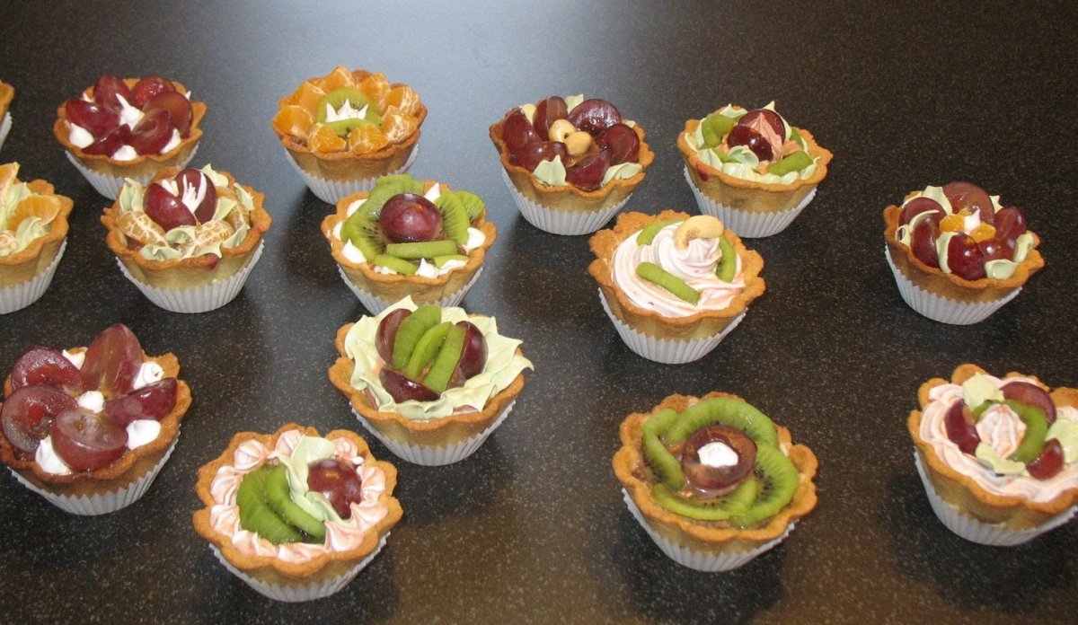 Фруктовые тарталетки