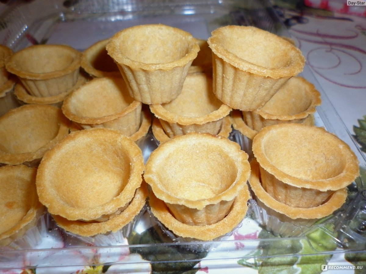 Тарталетки пустые