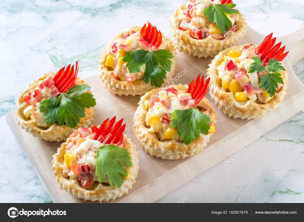 Тарталетки и волованы