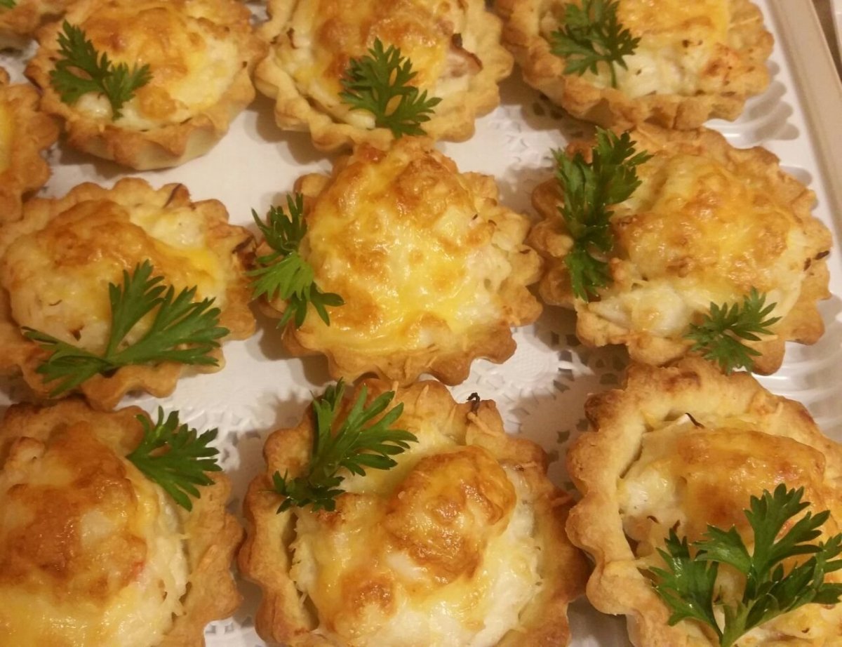 Тарталетки жульен alimero