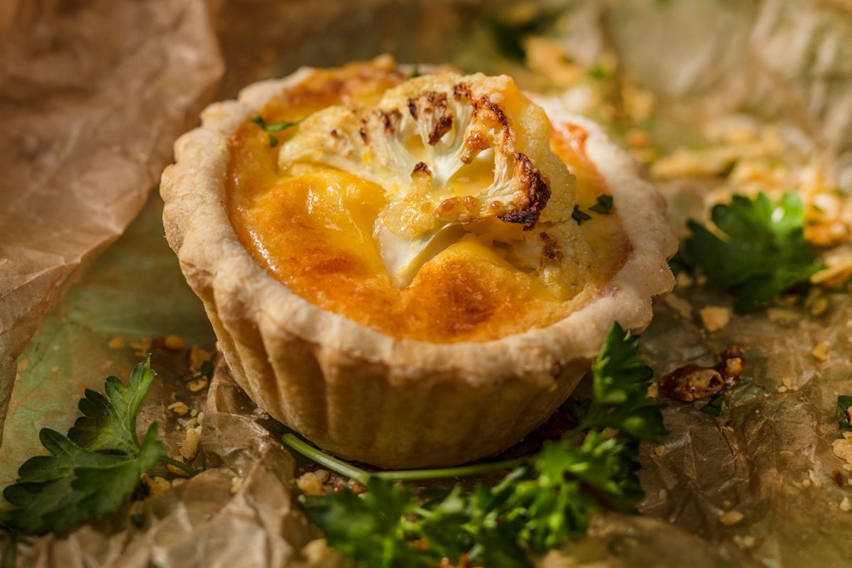 Слоеные корзиночки с начинкой