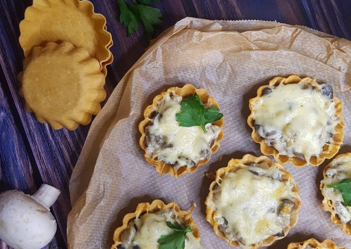 Тарталетки в микроволновке