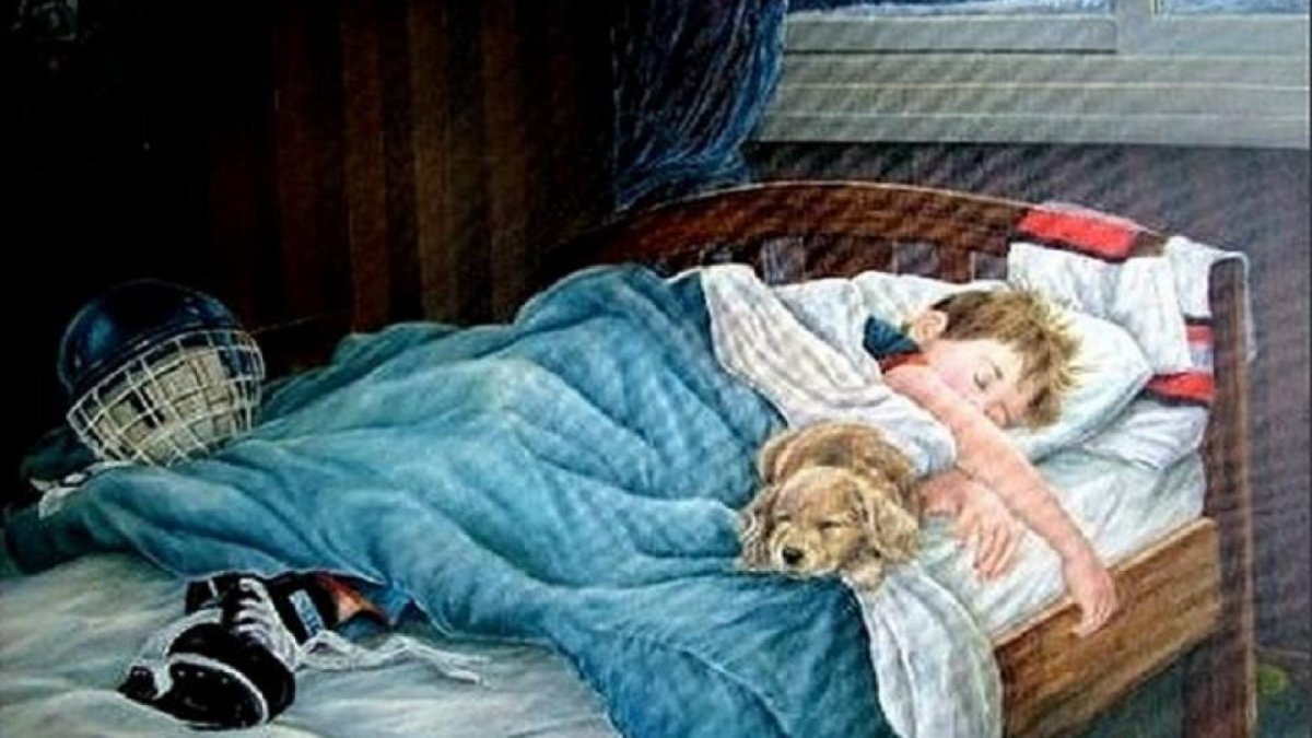 Спокойной ночи живопись