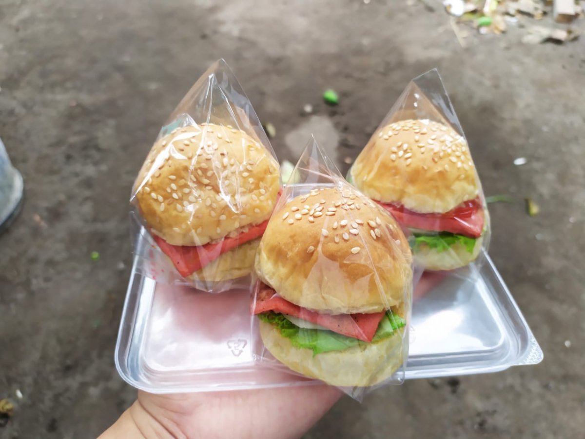 Профитроли закусочные с семгой