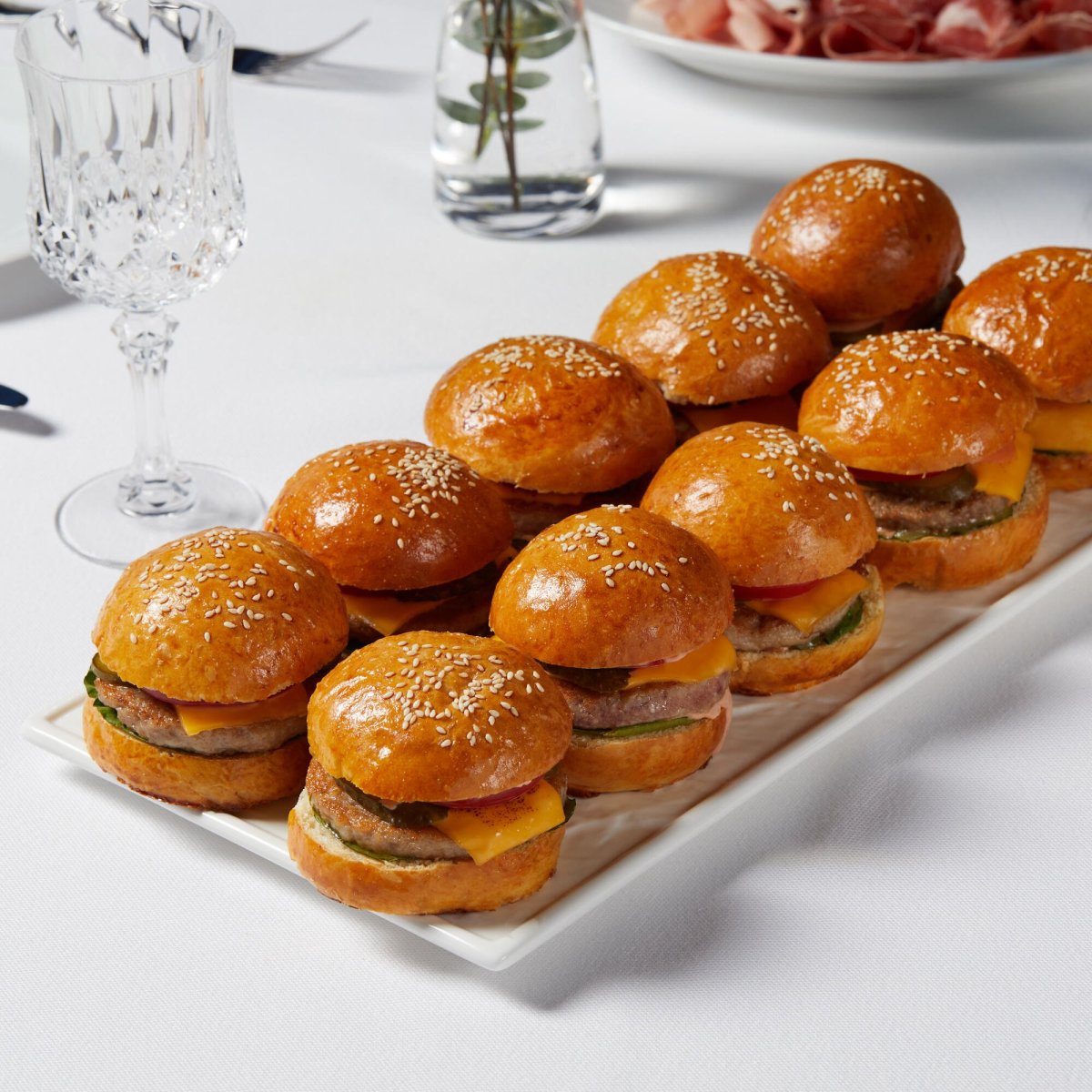 Круассан с семгой