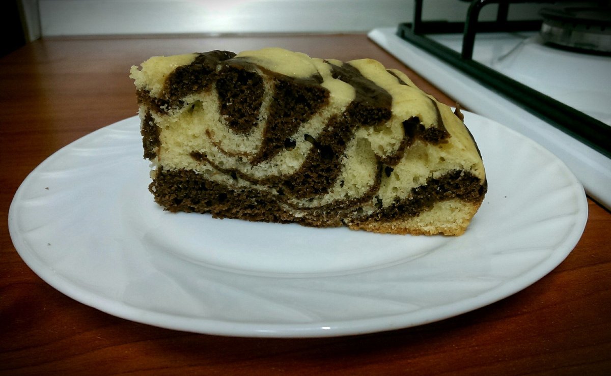 Торт Зебра влажный