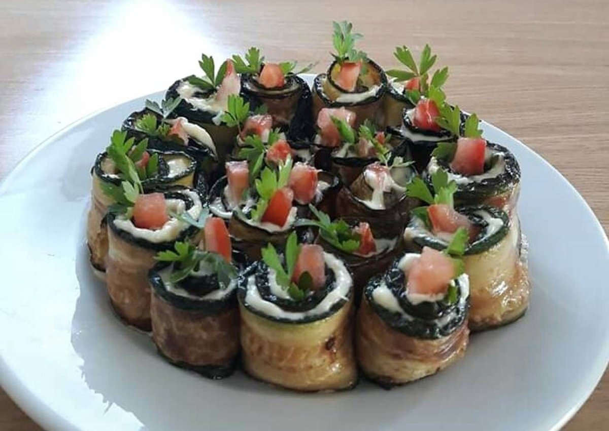 Тещин язык баклажаны