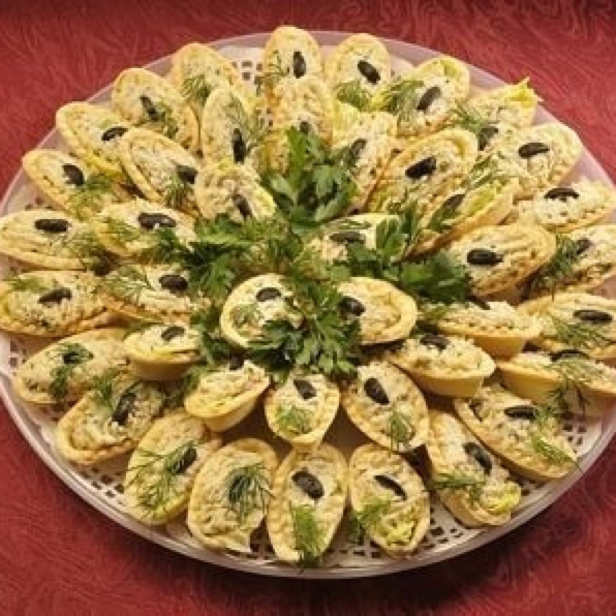 Мини салаты для праздничного стола