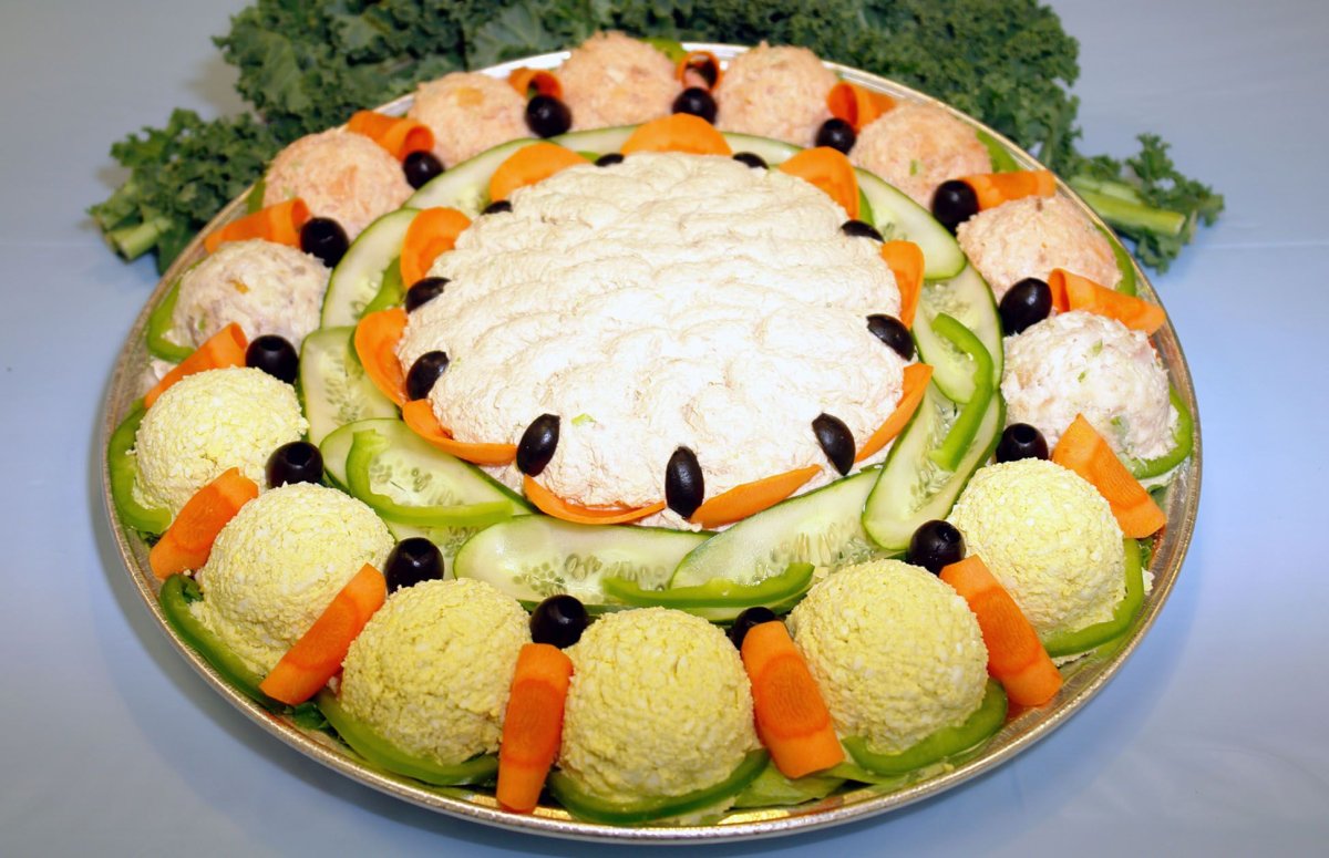 Красивые салаты на день рождения