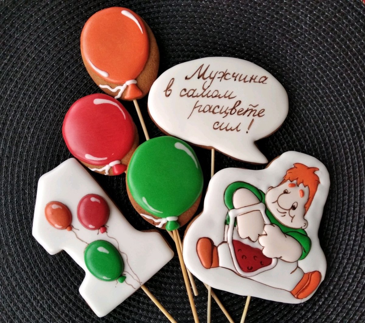 Пряник Карлсон на торт