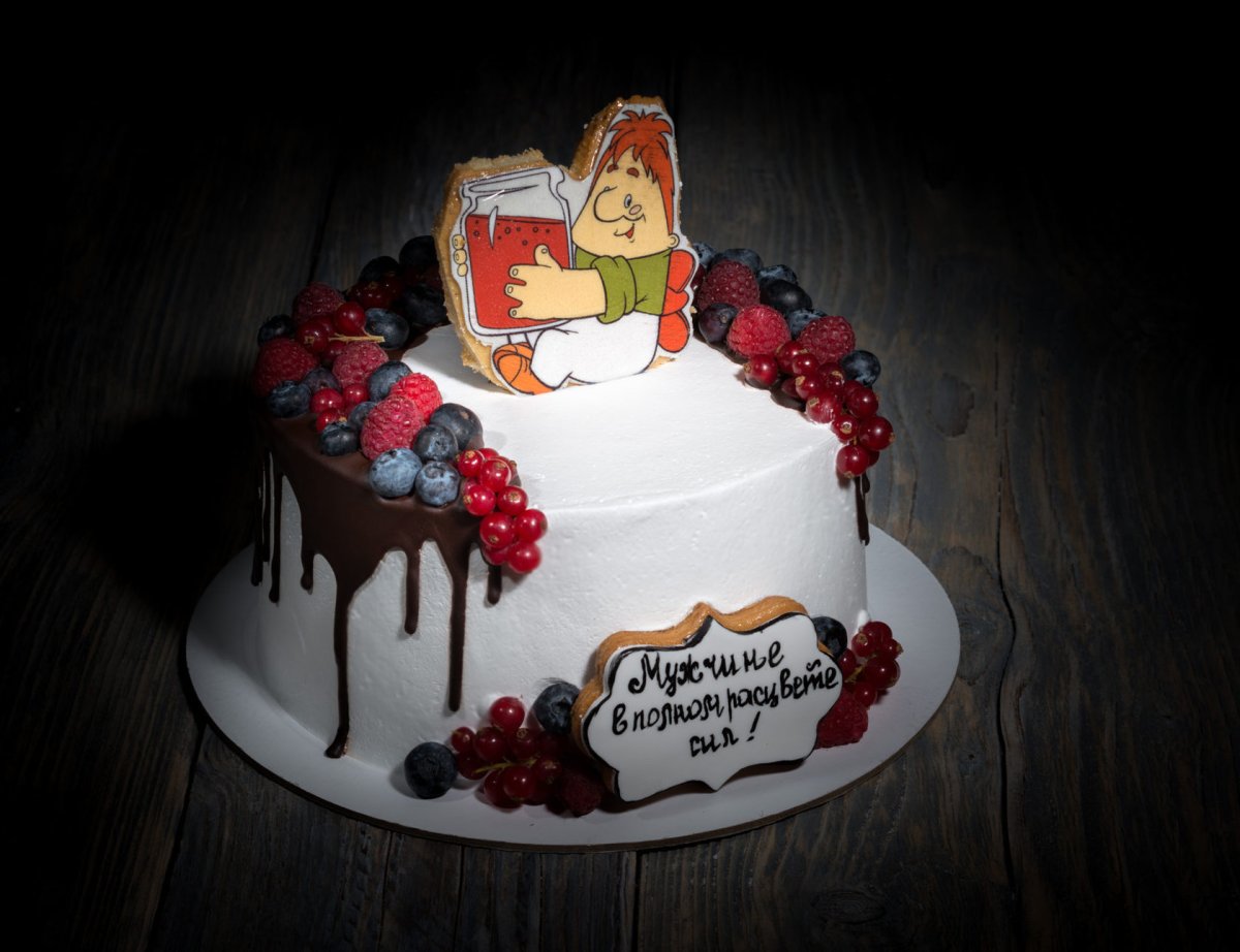 Пряник Карлсон на торт