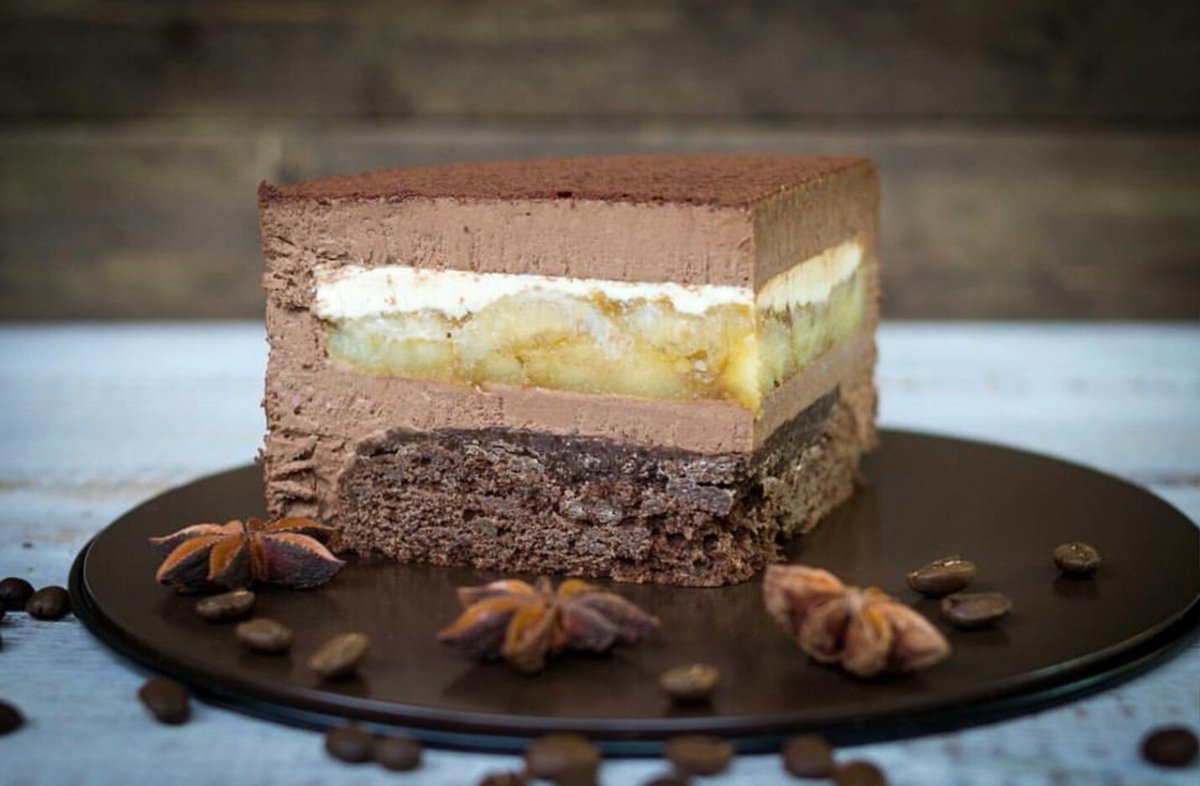 Шоколадный шифоновый бисквит