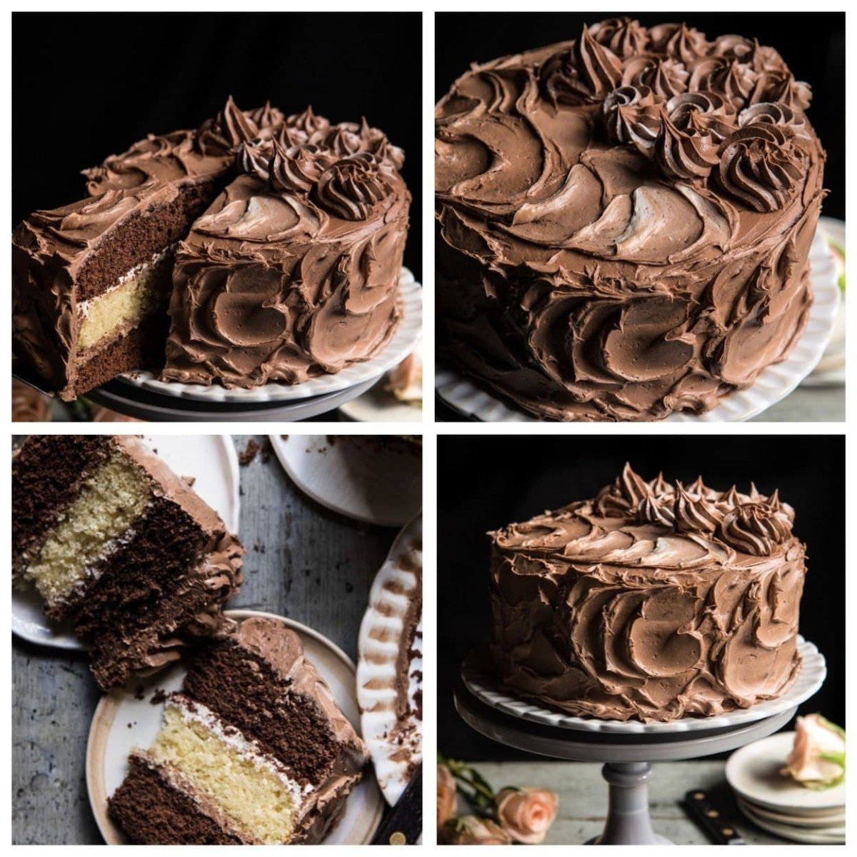 Торт с прослойкой конфи