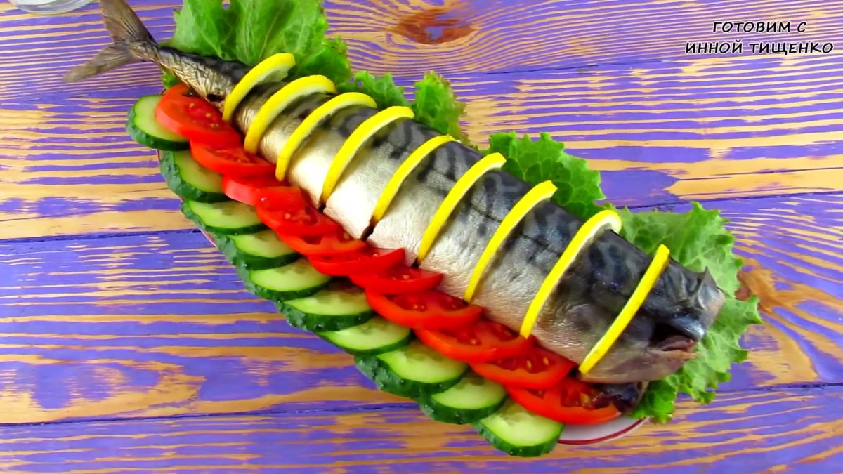 Оригинальная сервировка блюд