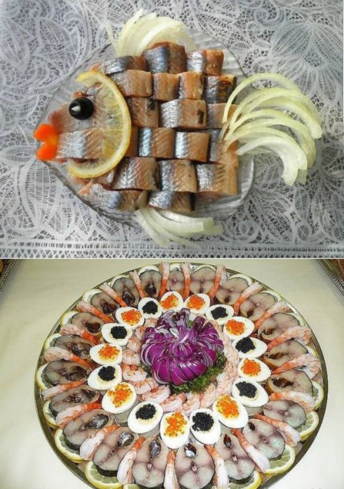 Украсить рыбу