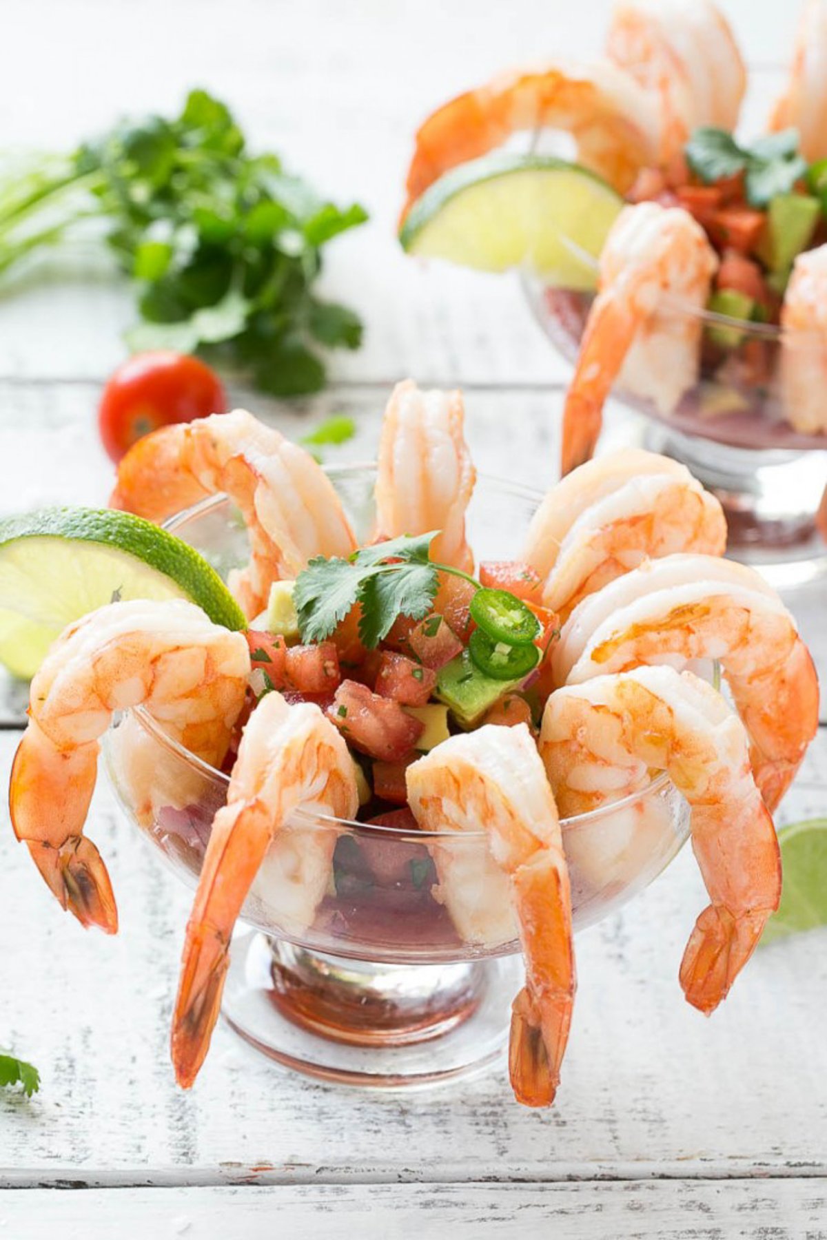 Канапе с лангустинами