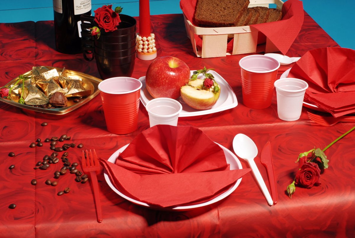 Красивая сервировка стола