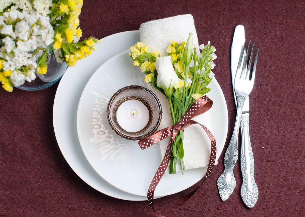 Красивое украшение блюд