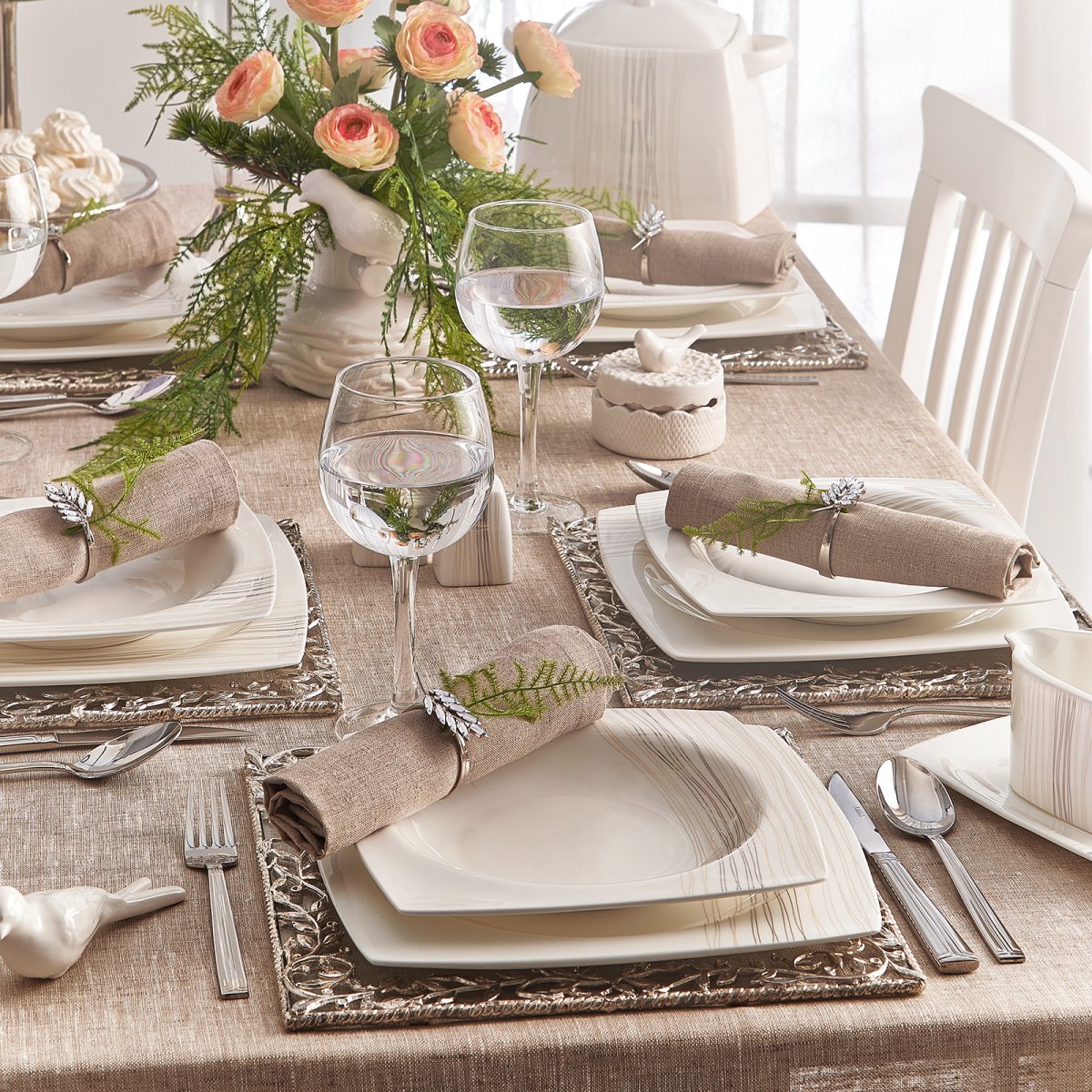 Красивые тарелки для сервировки