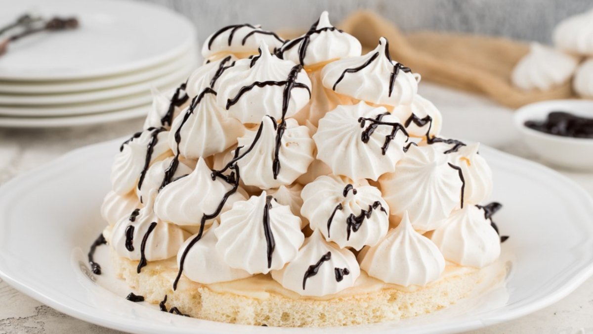 Торт с безе