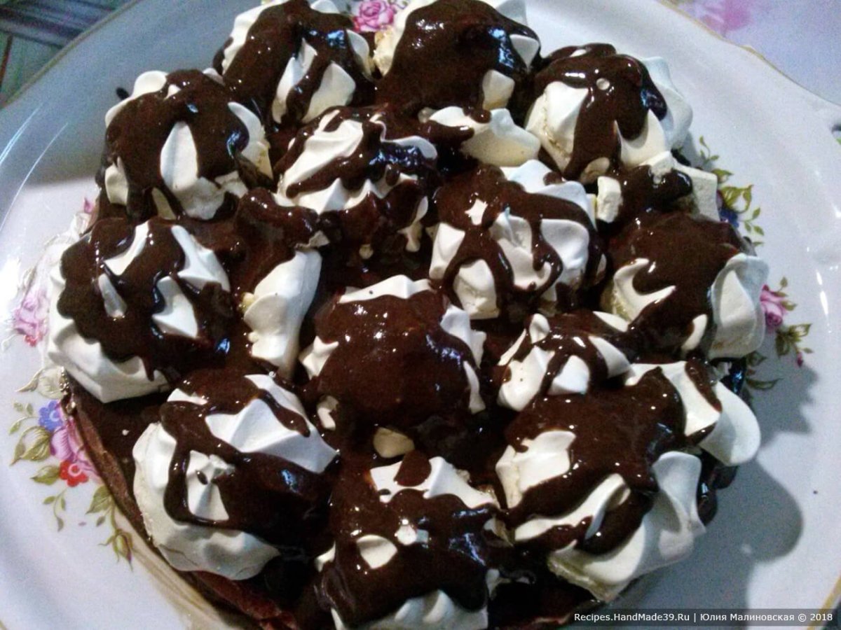 Графские развалины из бисквита и сгущенки