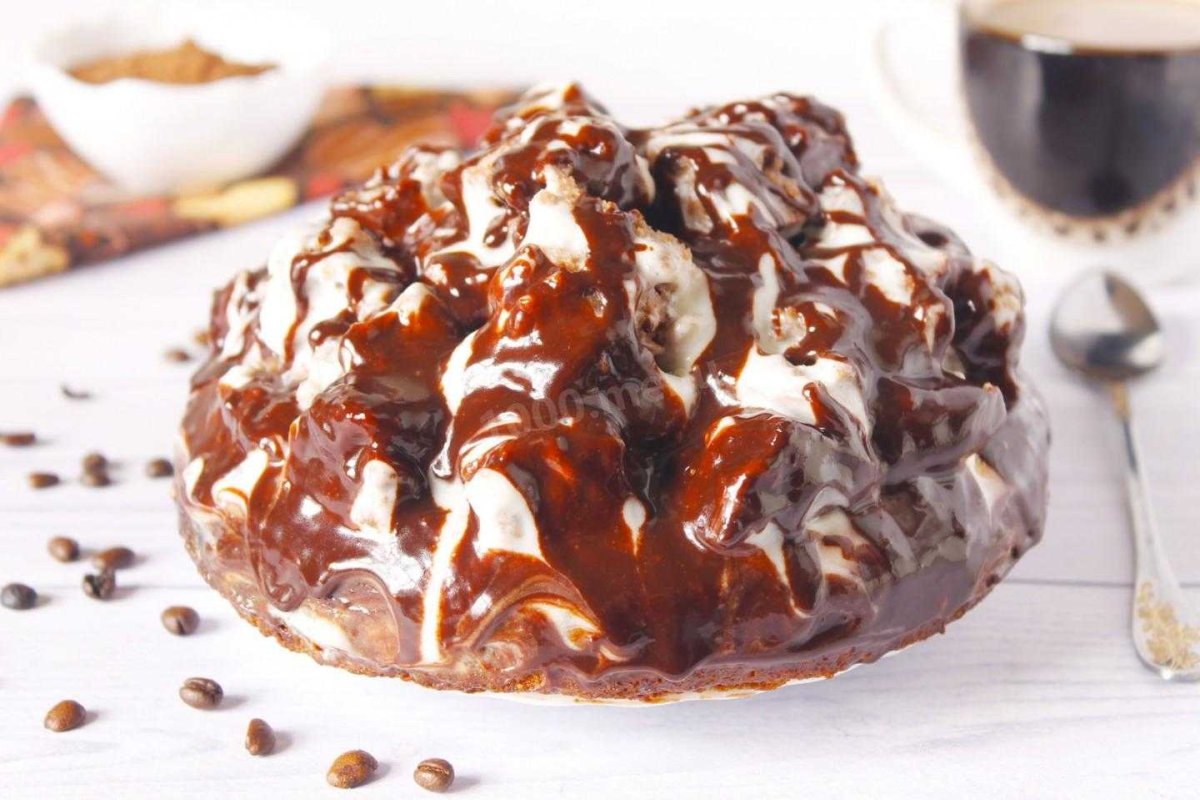 Меренги с шоколадным кремом