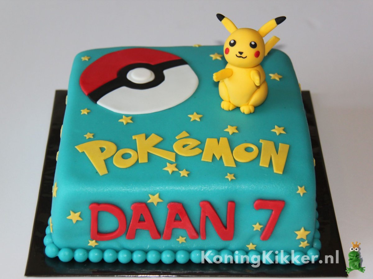Торт с Пикачу для девочки